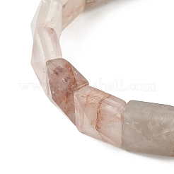 Natural Ferruginous Quartz Beads Stretch Bracelets for Women Men&nbsp;BJEW-C097-06-09