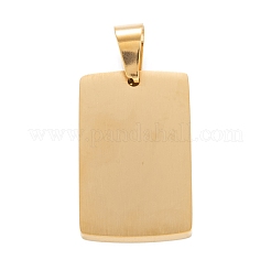 304 Stainless Steel Pendants Ion Plating(IP)&nbsp;STAS-F272-02G