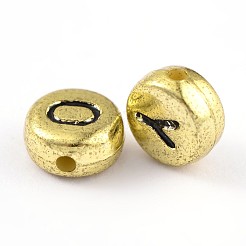 Acrylic Horizontal Hole Letter Beads&nbsp;OACR-E001-16