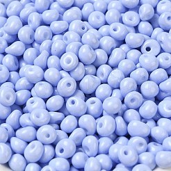 6/0 Opaque Baking Paint Glass Seed Beads&nbsp;X1-SEED-M012-02A-08