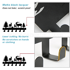 Iron Wall Mounted Hook Hangers&nbsp;HJEW-WH0018-021