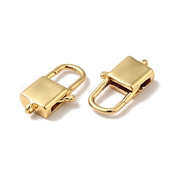 Brass Lobster Claw Clasps&nbsp;KK-J301-21G