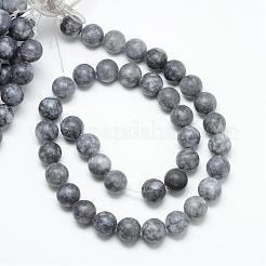Natural White Jade Bead Strands&nbsp;G-R297-8mm-33
