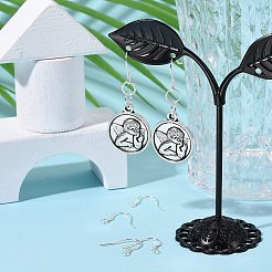 925 Sterling Silver Earring Hooks&nbsp;STER-E046-01S