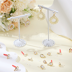 Alloy Stud Earring Findings&nbsp;EJEW-SC0001-55