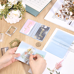 6Pcs PVC Wallet Insert Loose Leaf Book Inside Pages for Credit Card Holder&nbsp;AJEW-GO0002-75