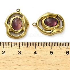 Natural Amethyst Pendants&nbsp;STAS-H438-10G-02
