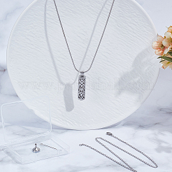 DIY Stainless Steel Pendant Necklaces Making Kits&nbsp;DIY-CN0003-75P