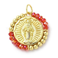 Rack Plated Brass Pendant&nbsp;KK-Z039-05E