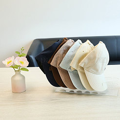 4Pcs Acrylic Hat Display Stands&nbsp;ODIS-GL0001-11