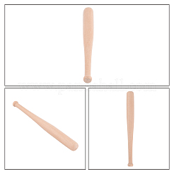 Natural Wood Baseball Bat Home Display Decorations&nbsp;WOOD-WH0101-35