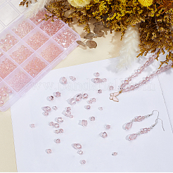 630Pcs 15 Styles Electroplate Glass Beads&nbsp;EGLA-PA0001-35