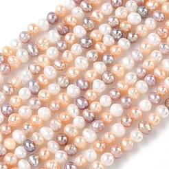 Natural Cultured Freshwater Pearl Beads Strands&nbsp;PEAR-C004-12