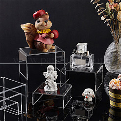 Transparent Acrylic Minifigures Display Risers&nbsp;AJEW-WH0166-36