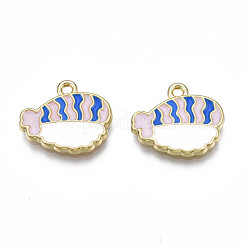 Rack Plating Alloy Enamel Pendants&nbsp;PALLOY-T077-169