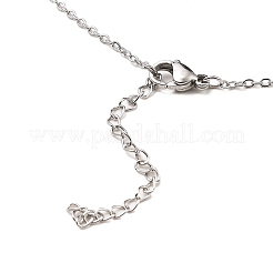 Non-Tarnish Stainless Steel Pendants Necklaces&nbsp;LS-NJEW-K267-01E-P