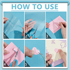 Transparent PET Double-sided Tape&nbsp;DIY-WH0504-451B