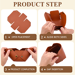 2Pcs PU Leather Pen Holders&nbsp;AJEW-CL0002-25B