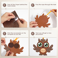 Autumn Animal DIY Craft Sets for Children&nbsp;FIND-WH20019-114