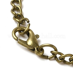 Alloy Glass Pendant Pocket Necklace&nbsp;WACH-S002-10AB