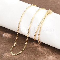 1.7MM Brass Cable Chain Necklaces for Women&nbsp;NJEW-Q351-03G