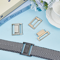 3Pcs 3 Colors Alloy Chain Belt Buckles&nbsp;FIND-BC0019-42