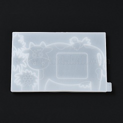 DIY Cow Photo Frame & Grass Decoration Silicone Molds&nbsp;DIY-I099-59
