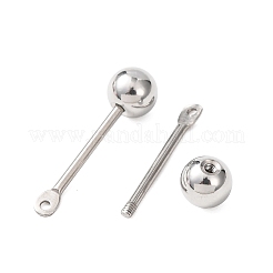 304 Stainless Steel Threaded Ball Eyepin&nbsp;STAS-G385-01P-01