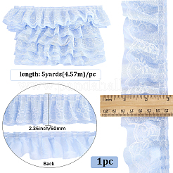 5 Yards Double Polyester Lace Trim for Sewing Decoration&nbsp;OCOR-GF0005-06A
