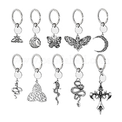 10Pcs Alloy Keychains&nbsp;KEYC-PH01592