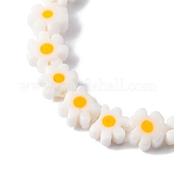 Handmade Millefiori Glass Bead Strands&nbsp;LAMP-J035-6mm-44