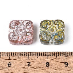 Picasso Baking Paint Glass Beads&nbsp;DGLA-T004-59M