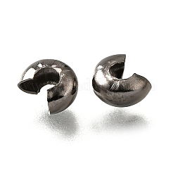 Brass Crimp Beads Covers&nbsp;EC266-NFB