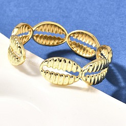 Brass Cuff Bangles for Women&nbsp;BJEW-U018-02G