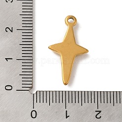 Ion Plating(IP) 304 Stainless Steel Pendants&nbsp;STAS-C110-02G