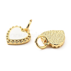 Rack Plating Brass Enamel Pendants&nbsp;KK-E015-08G-02