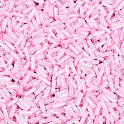 FGB Grade A Glass Round Bugle Beads&nbsp;SEED-Q040-06A-06