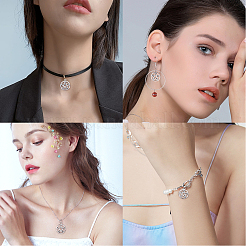 100Pcs Tibetan Style Alloy Pendants&nbsp;TIBE-SC0001-42