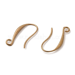 Brass S-Hook Clasps&nbsp;KK-I591-11C