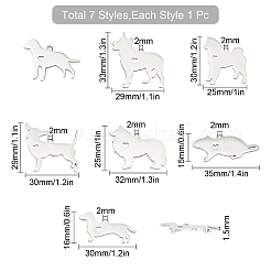 304 Stainless Steel Pendants&nbsp;STAS-SC0001-64P