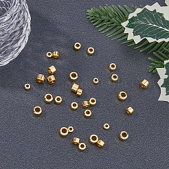 90Pcs 3 Style Rack Plating Brass Beads&nbsp;KK-HY0001-72