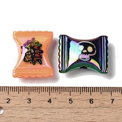 Halloween UV Plating Acrylic Beads&nbsp;OACR-H123-20