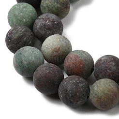 Natural Green Opal Beads Strands&nbsp;G-H045-A03-6MM-01