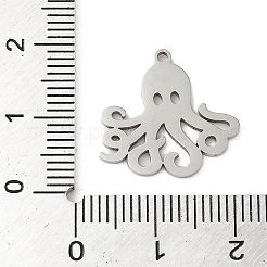 Non-Tarnish 5Pcs 201 Stainless Steel Pendants&nbsp;STAS-B064-04P
