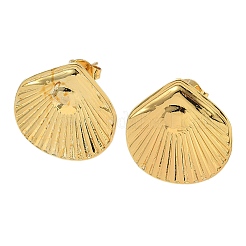 304 Stainless Steel Stud Earrings for Women&nbsp;LS-EJEW-F379-01G-02