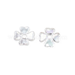 Transparent Acrylic Bead Caps&nbsp;TACR-Q273-06