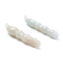 Carved Natural Myanmar Jade/Burmese Jade Pendants for Teachers' Day&nbsp;G-I295-04