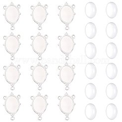 DIY Oval Chandelier Component Links Making Kit&nbsp;DIY-BBC0003-07