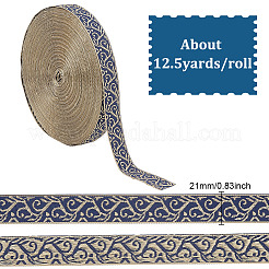 12.5 Yards Ethnic Style Embroidery Polycotton Ribbons&nbsp;OCOR-HY0001-13B