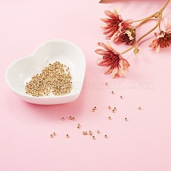 Brass Round Spacer Beads&nbsp;sgKK-SZ0001-05B